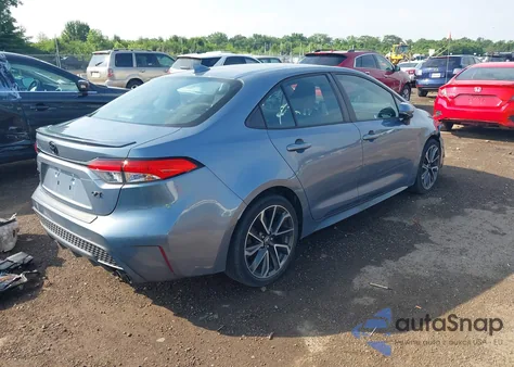 2020 Toyota Corolla Se from USA, damaged, VIN 5YFS4RCE8LP040099